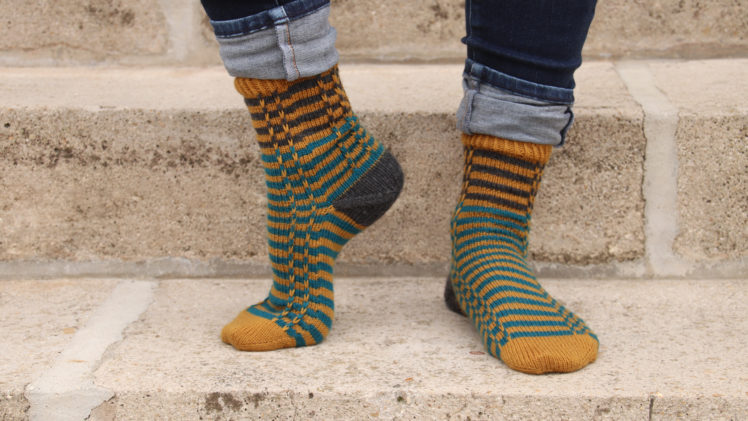 {Tricot} Scrap’N’Stripes socks