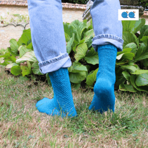 chaussettes point texturé