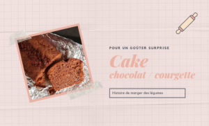 {Recette} Cake chocolat / courgette