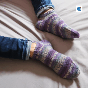 défi tricot de chaussettes