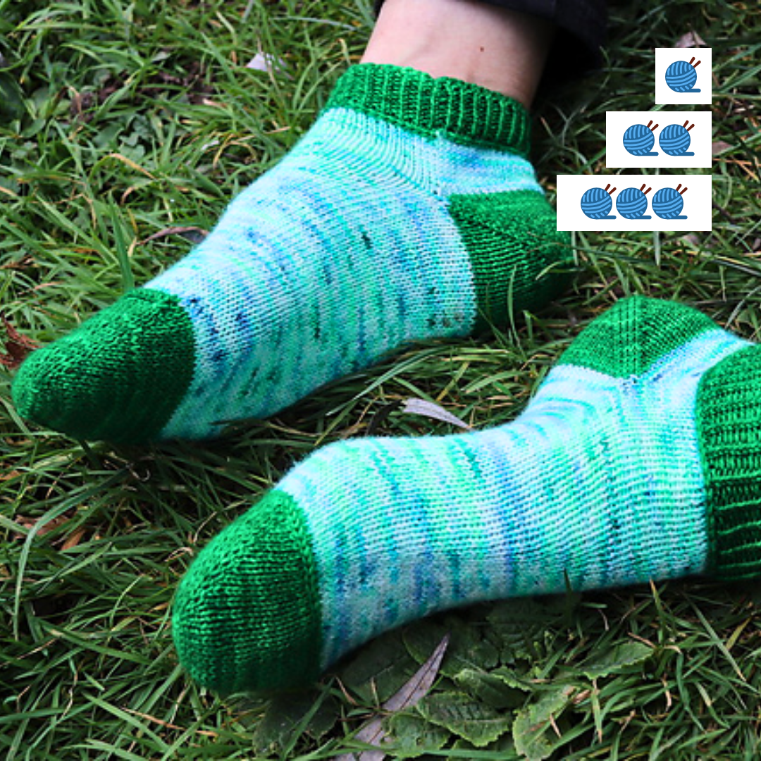 socquettes patron évolutif