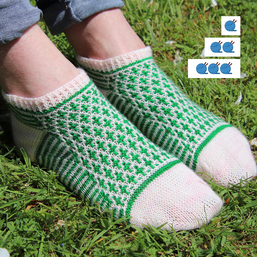 socquettes mosaïque