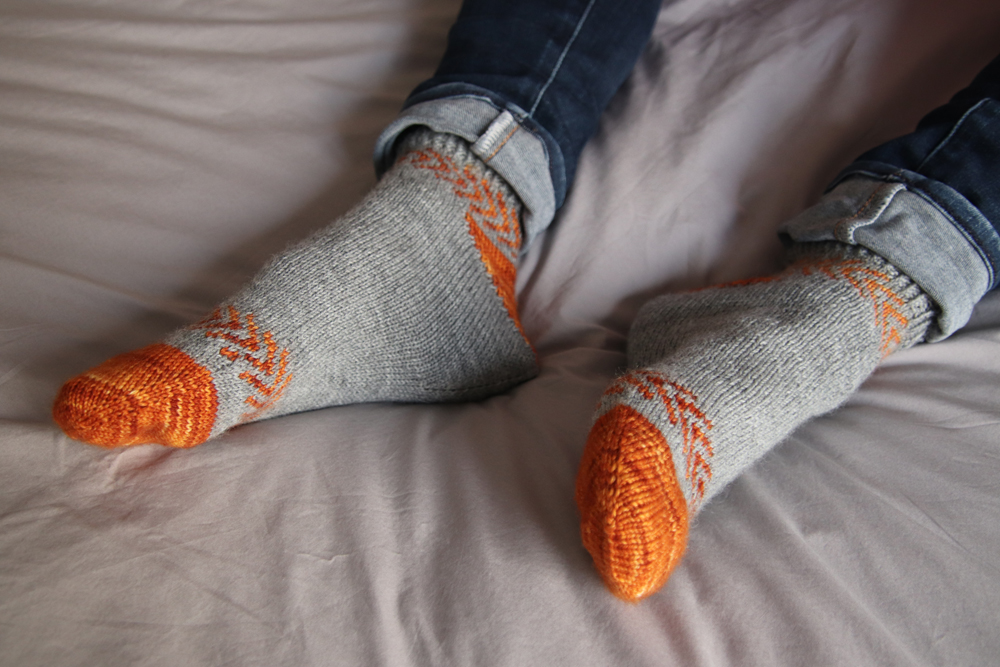{Tricot} Graphic ankle socks