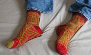 {Tricot} Les chaussettes Ilse socks