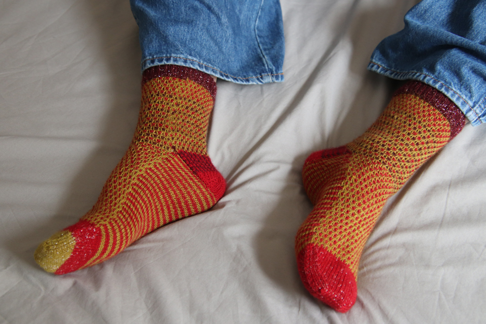 {Tricot} Les chaussettes Ilse socks