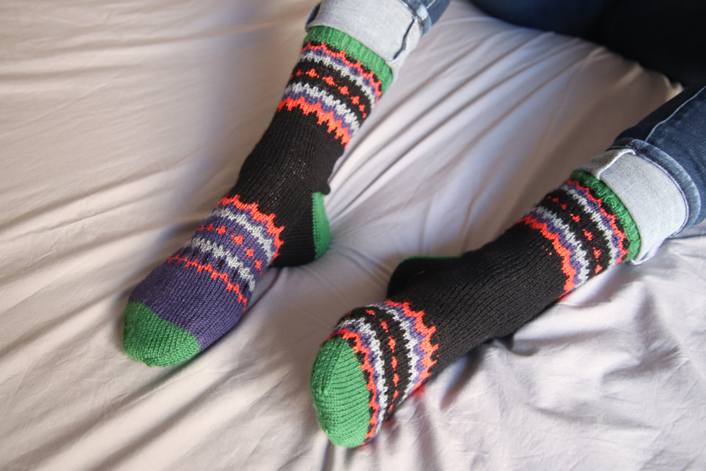 {Tricot} Bernie’s socks