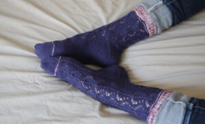 {Tricot} Into the lace socks