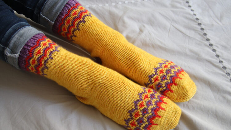 {Tricot} Rimouski socks