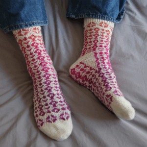 chaussettes jacquard