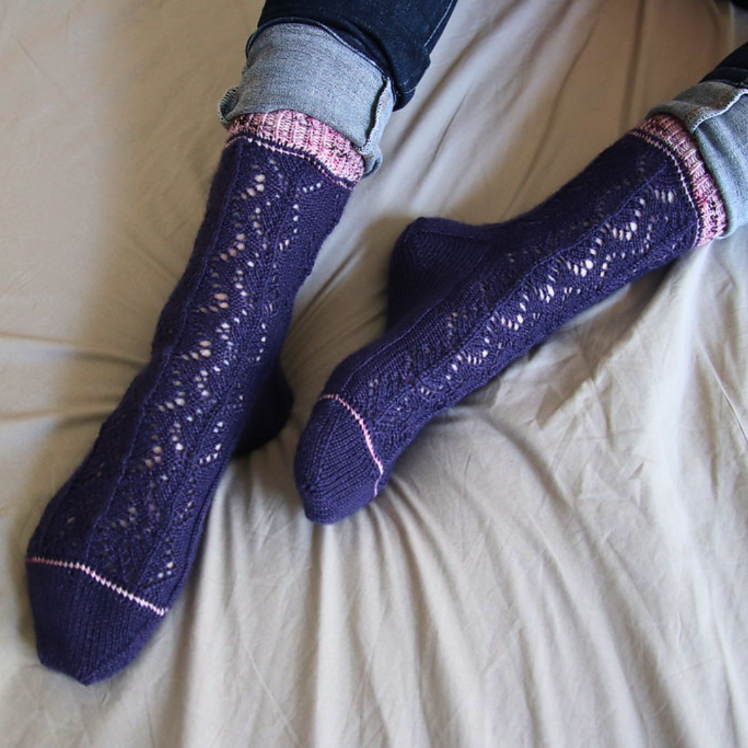 chaussettes dentelle