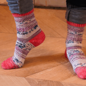 Scrap'N'Play socks