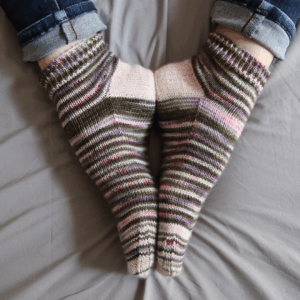 patron chaussettes défi