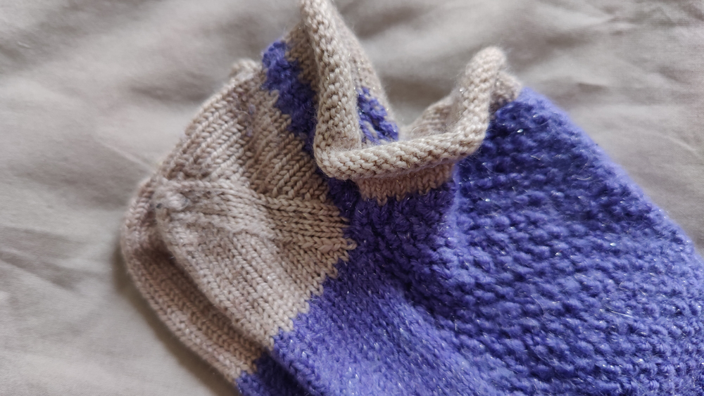 chaussettes talon après coup