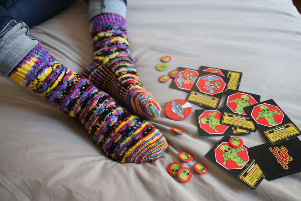 Aliens attack socks