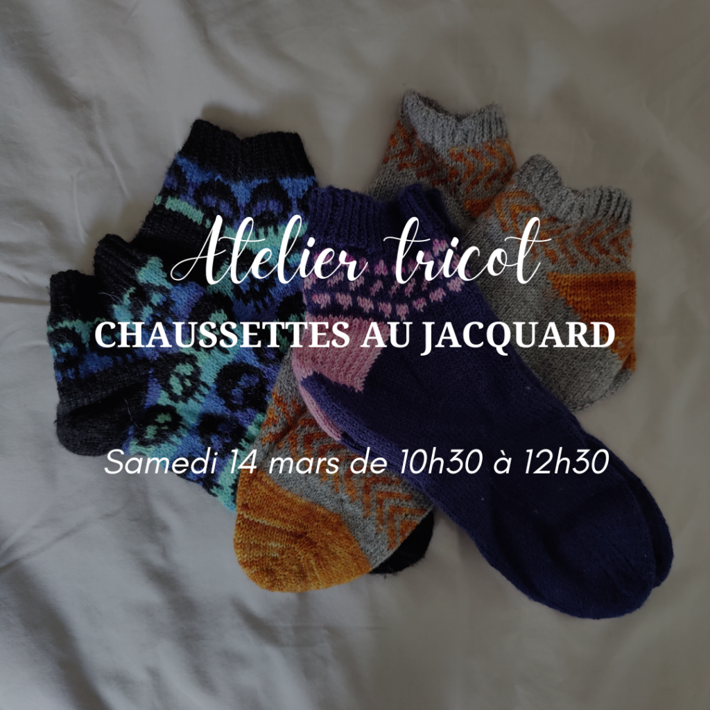 atelier chaussettes jacquard paris