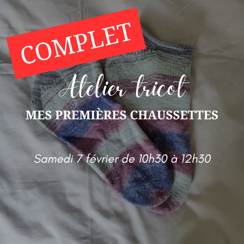 atelier tricot chaussettes paris