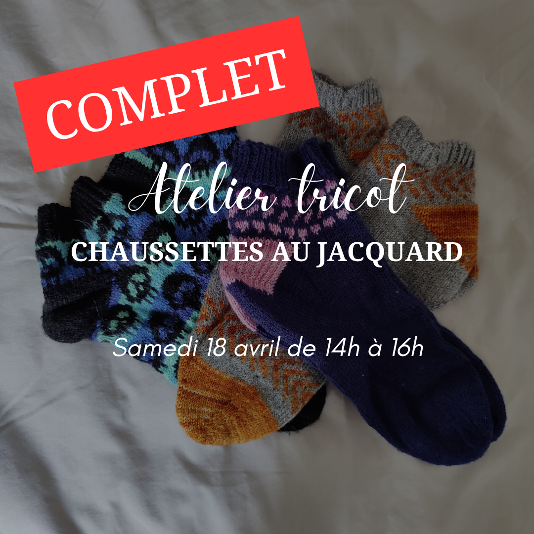 Atelier Chaussettes au jacquard - COMPLET