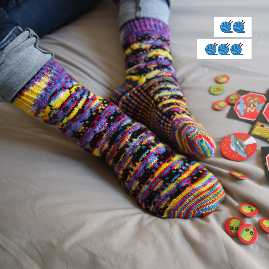 Aliens attack socks