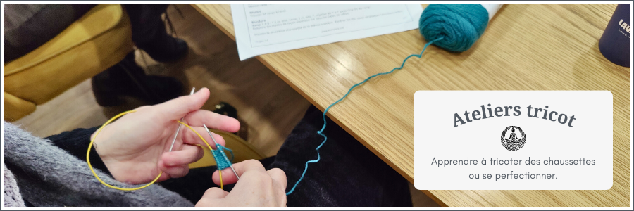 Ateliers tricot chaussettes