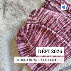 Je tricote mes socquettes