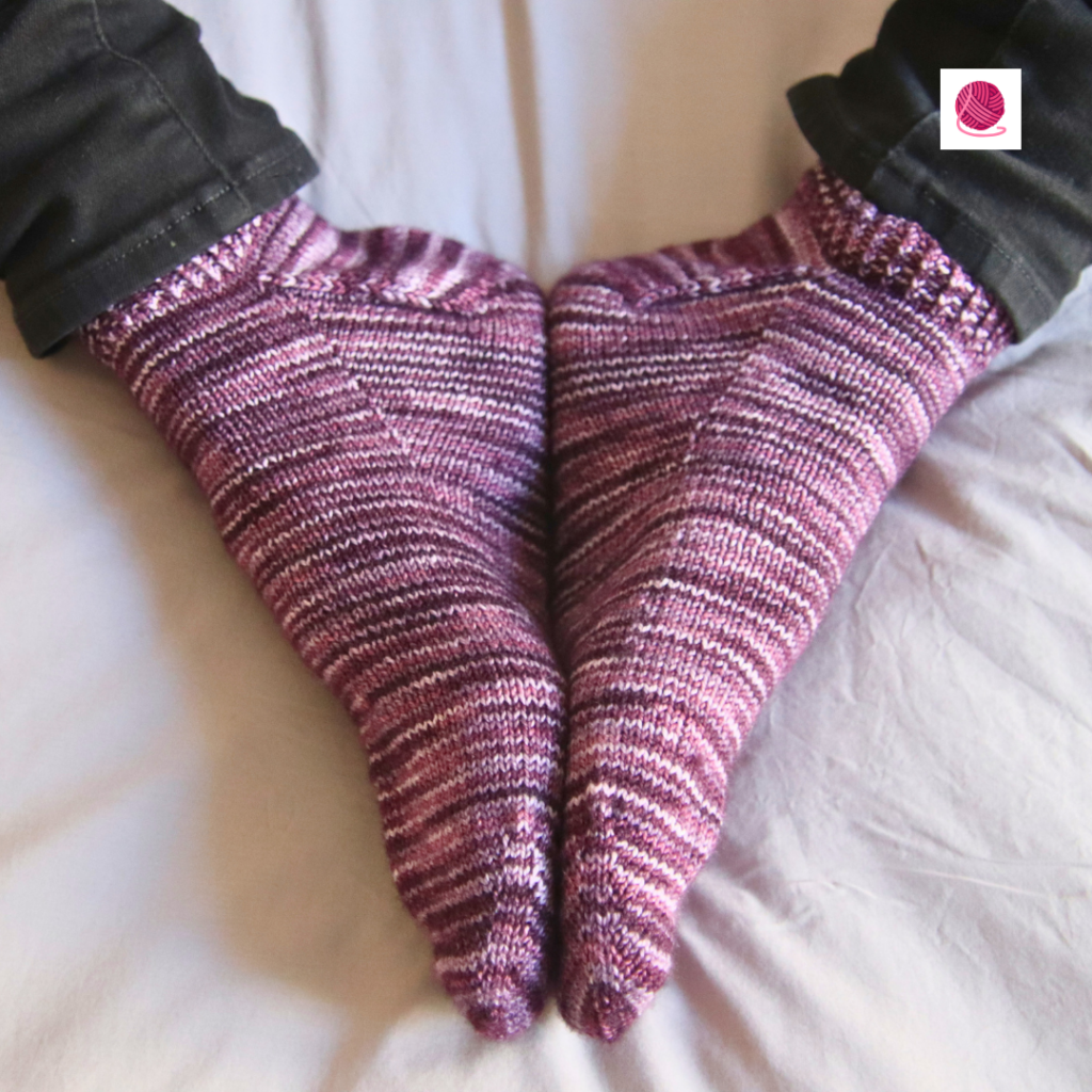Je tricote mes socquettes