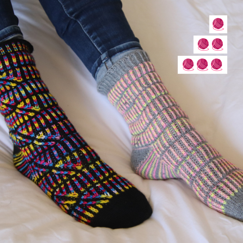 Comfy brioche socks